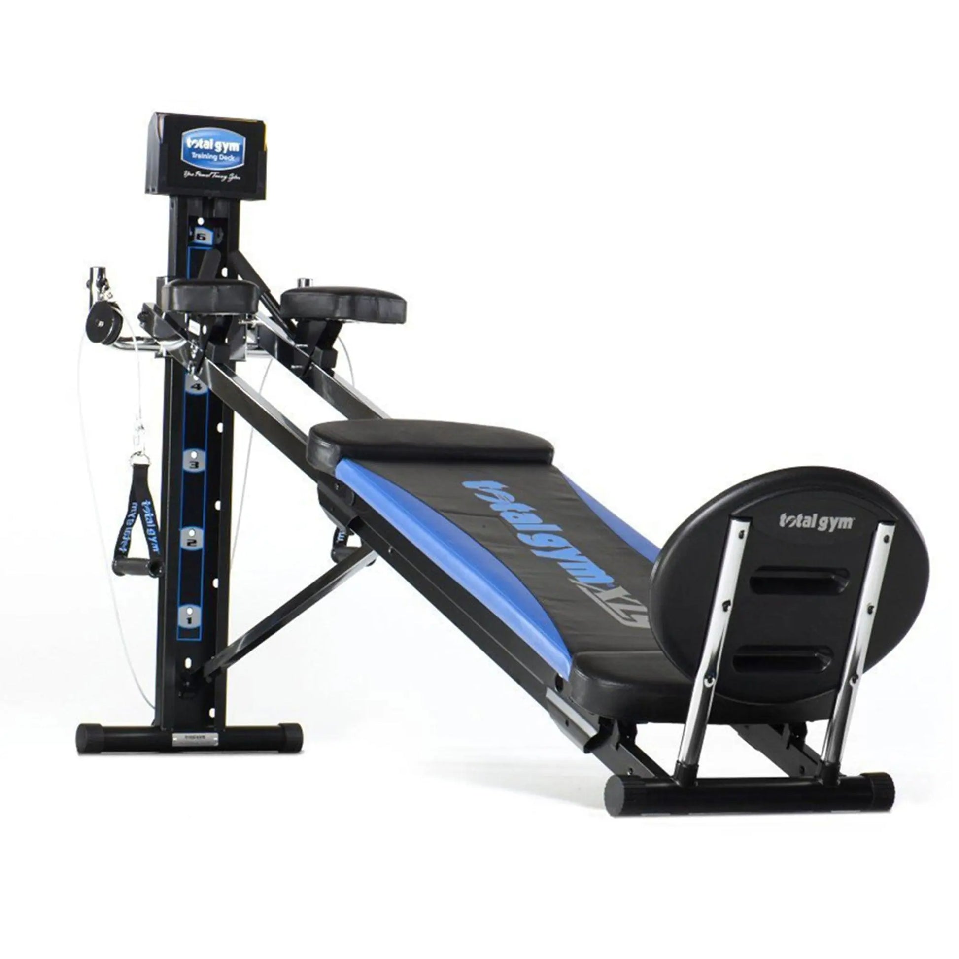 Total Gym XLS Unisex Universal Home Gym Workout Machine with Ab Crunch Bench