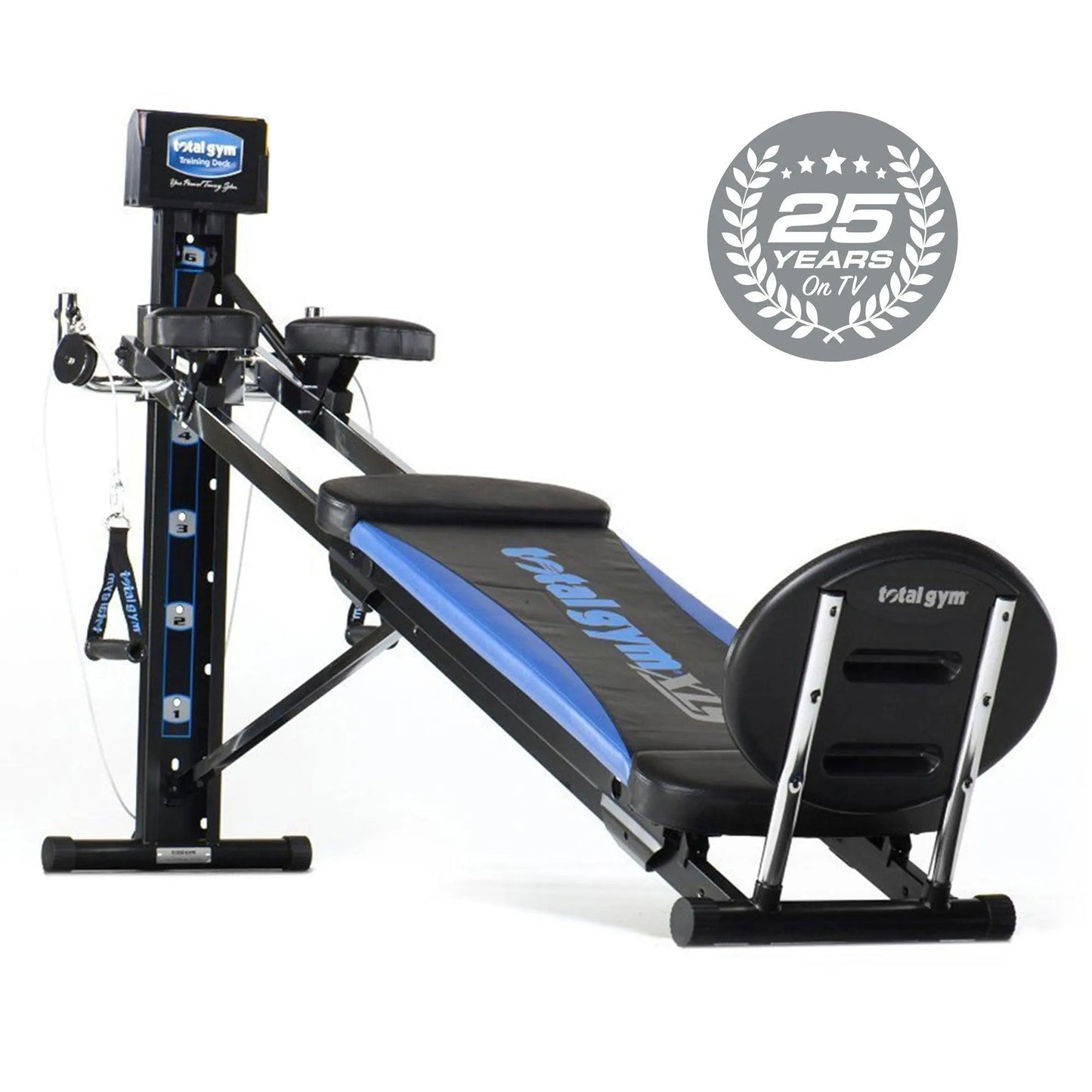 Total Gym XLS Unisex Universal Home Gym Workout Machine with Ab Crunch Bench