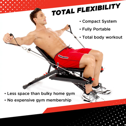 Total Flex Compact Design, Home Gym, Versitiale Exercises, Workout Equipment, Fitness Equipment