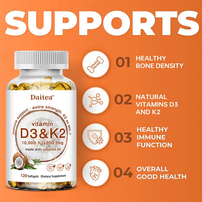 Vitamin D3 + K2