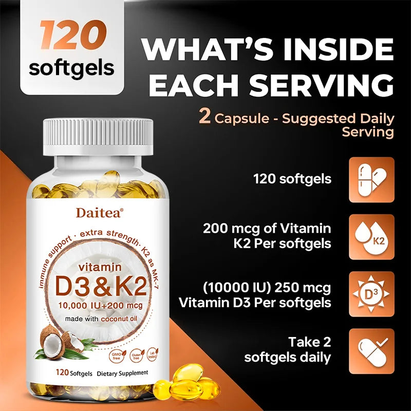 Vitamin D3 + K2