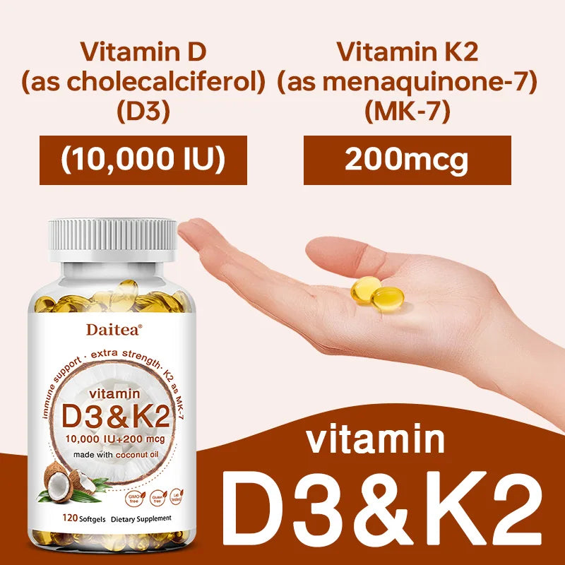 Vitamin D3 + K2